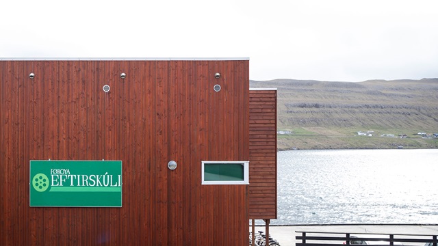Forøya efterskole. Foto: Bardur Eklund