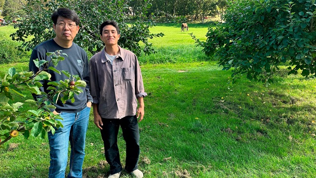 Ggumtle Efterskole fra Sydkorea på besøg på Baunehøj Efterskole