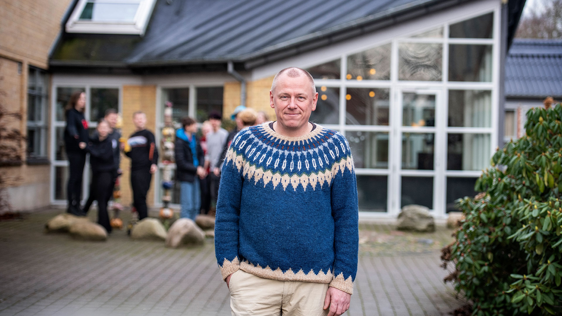 Jesper Laubjerg, forstander på Himmerlands Ungdomsskole. Foto: Maria Tuxen Hedegaard