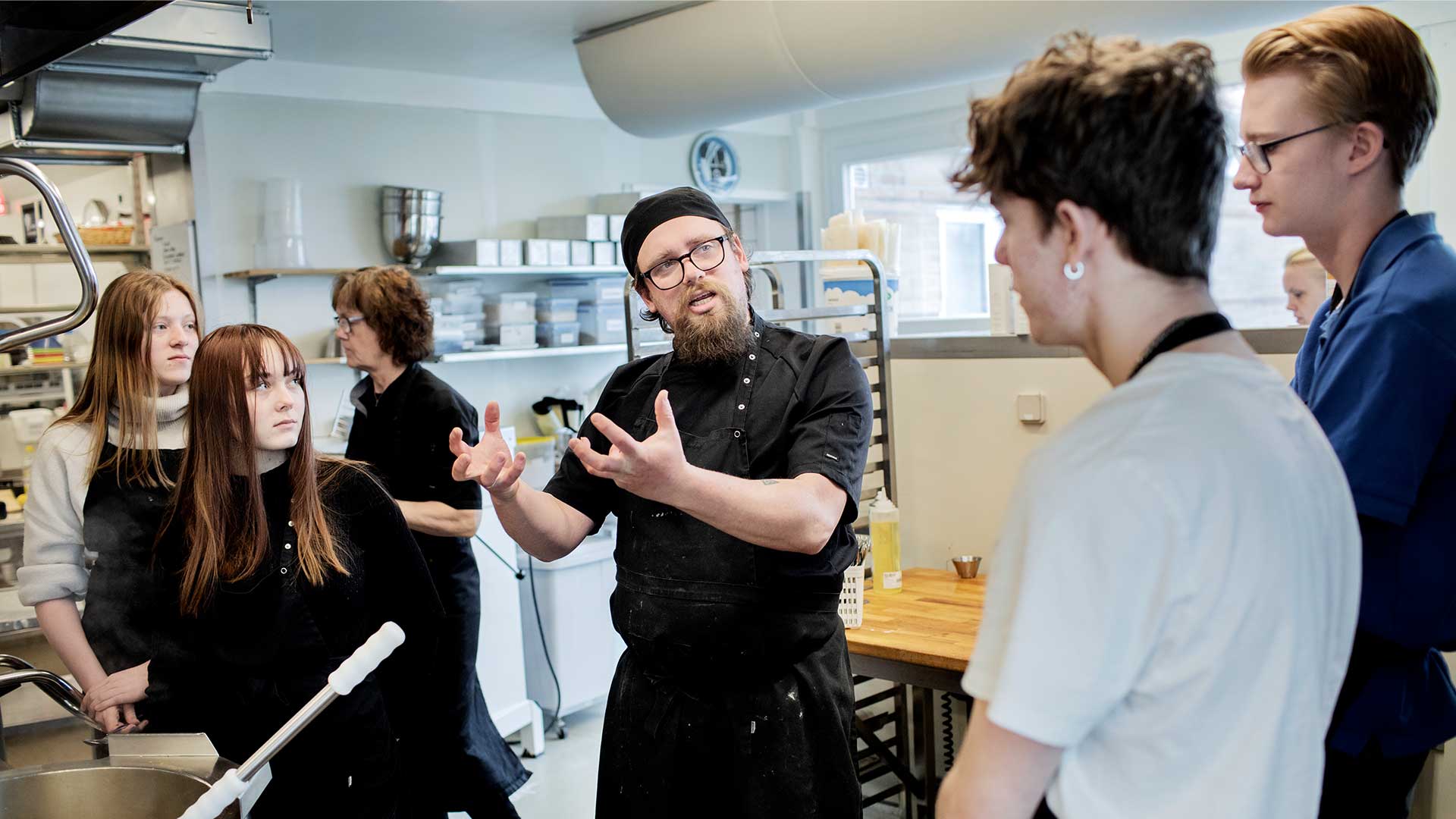 Koekkentjansen Frydensberg Efterskole. Foto: Tor Birk Trads