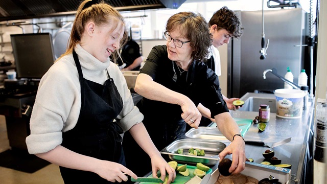 Koekkentjansen Frydensberg Efterskole. Foto: Tor Birk Trads