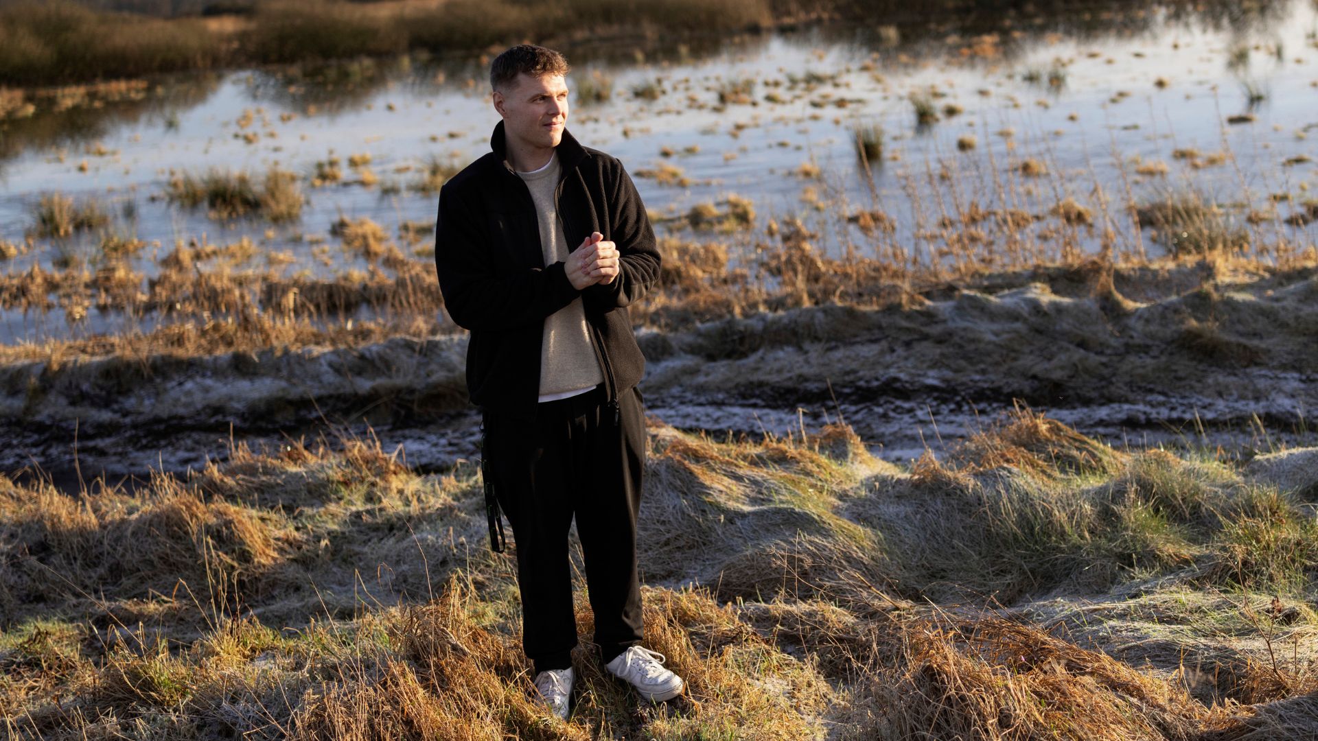 Lærer Sebastian Sunddal Mikkelsen på Nørbæk Efterskole. Foto: Tor Birk Trads
