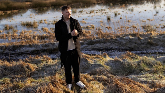 Lærer Sebastian Sunddal Mikkelsen på Nørbæk Efterskole. Foto: Tor Birk Trads