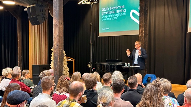 Konference om praksisfaglighed. Privatfoto