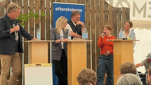 Trivselsdebat på Folkemødet, Efterskolerne
