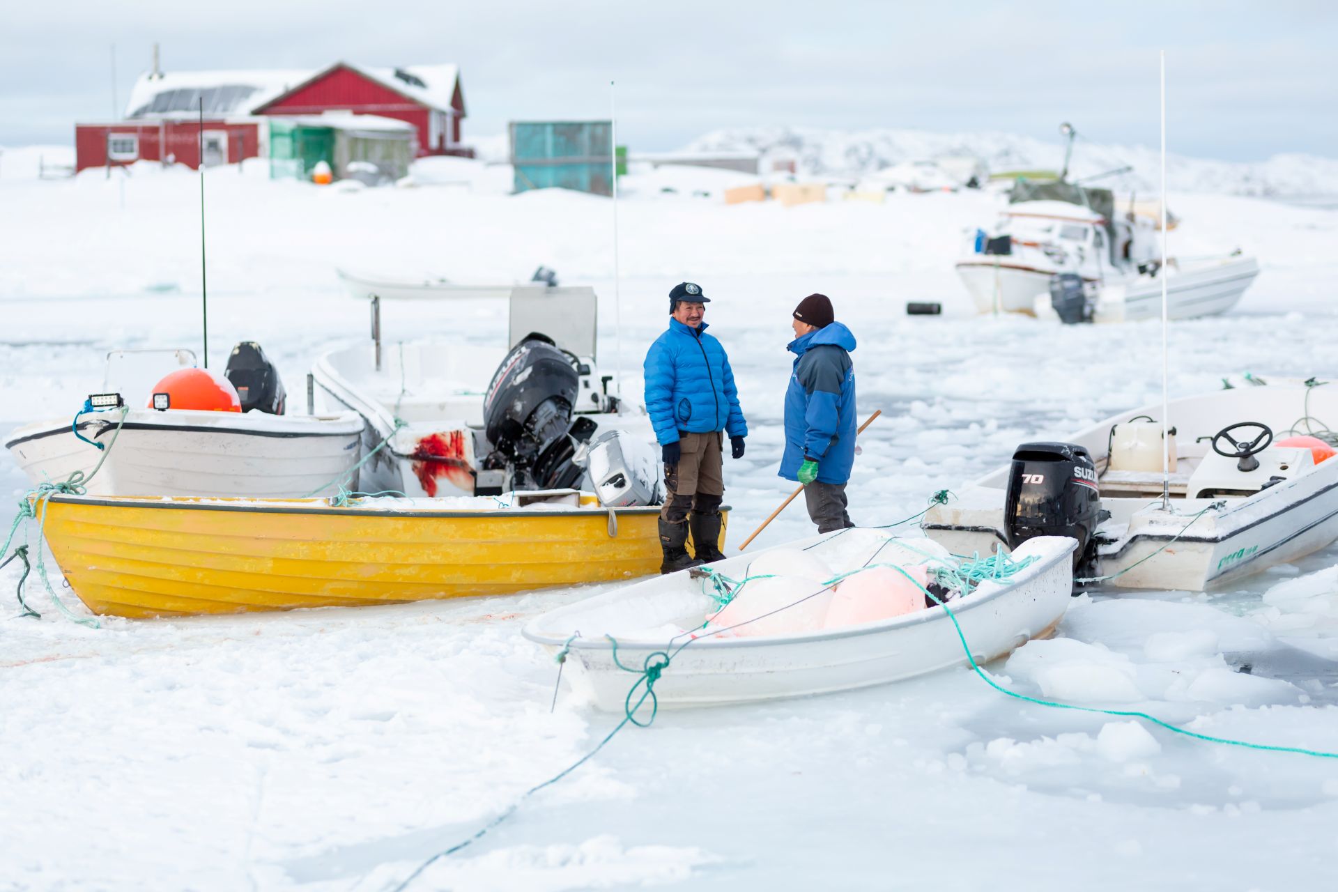 Lovely Locals By The Boats. Photo - Filip Gielda, Visit Greenland.jpg (1)